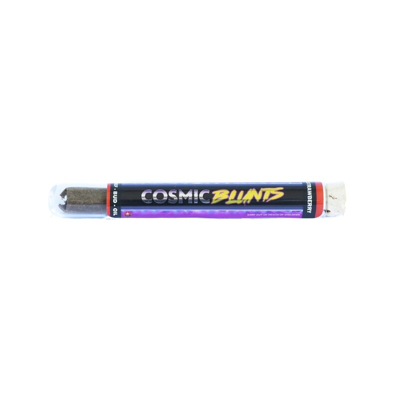 1.1g Strawberry Cosmic Blunts By Moonrock Canada