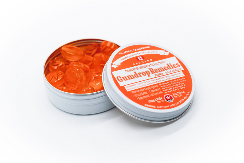 (250mgTHC & 250mg CBD) Florida Tangerine Gummies By Cannamo