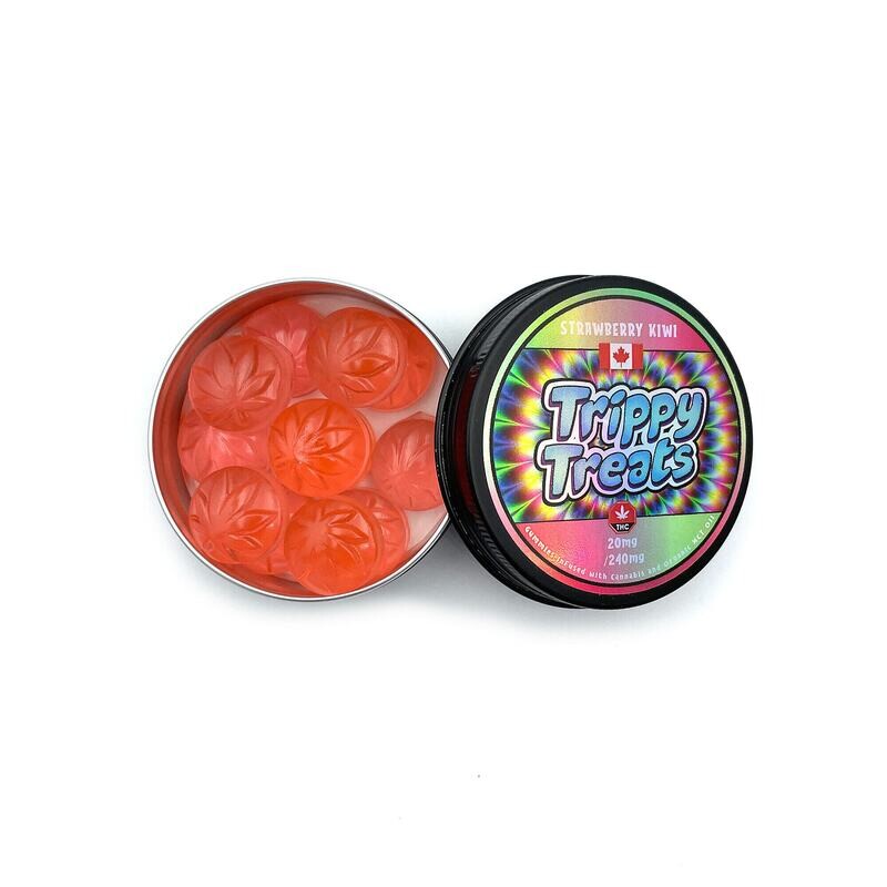 240mg THC Strawberry Kiwi Gummies By Cannamo