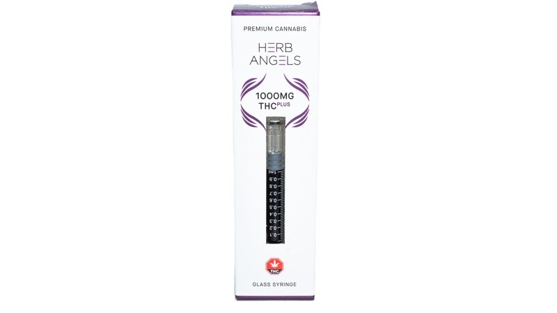(500/1000mg THC) Full Spectrum RSO Syringes By Herb Angels
