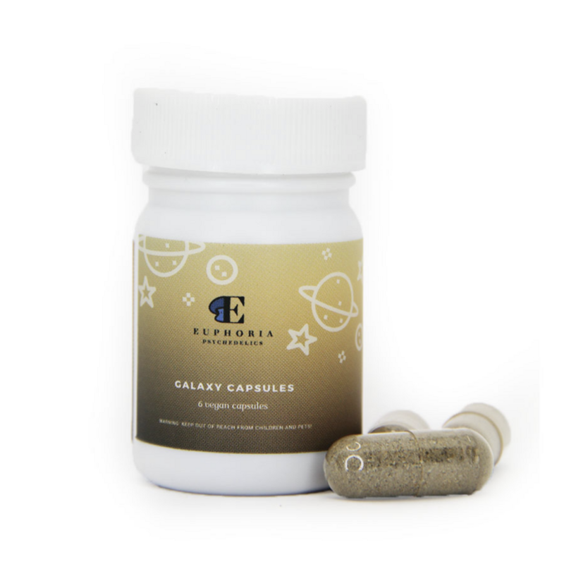 (3000mg Total) Psilocybin Microdose Galaxy Capsules By Euphoria Psychedelics