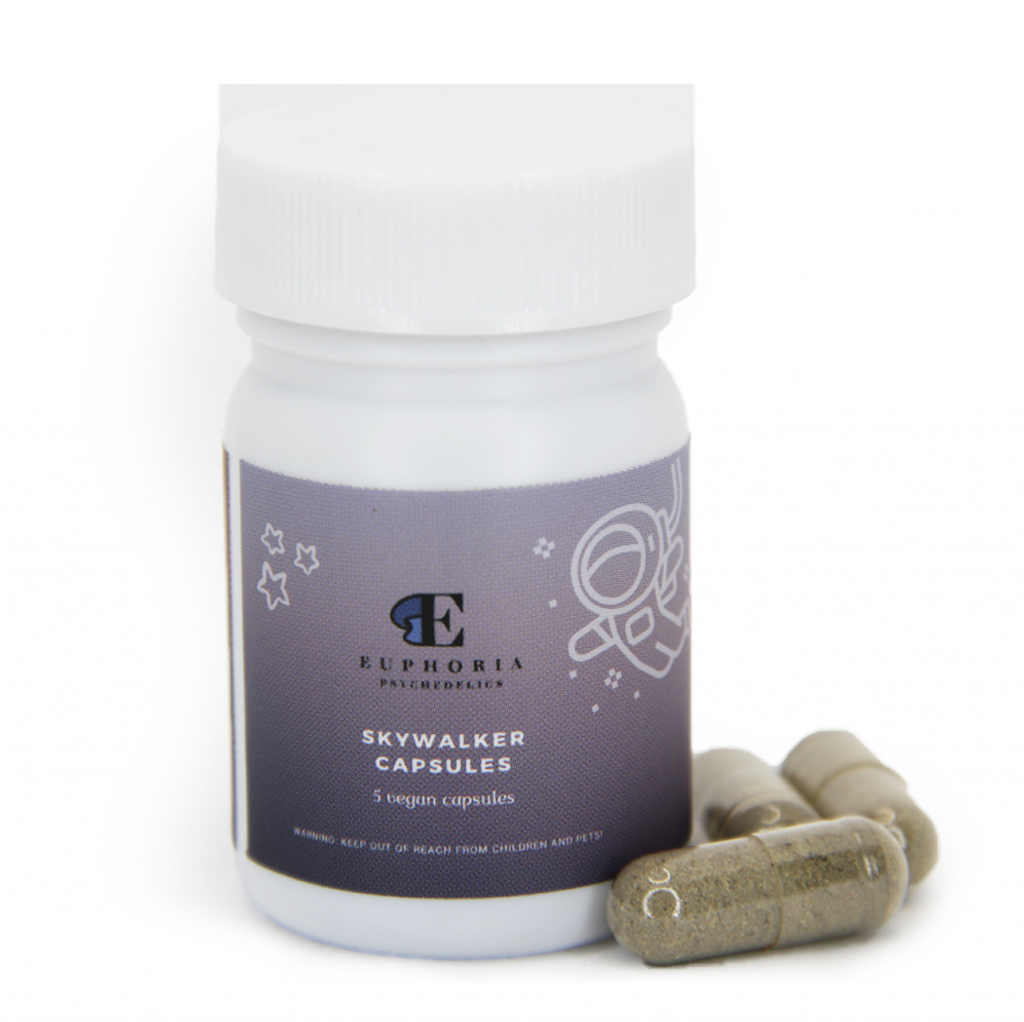 (1500mg Total) Psilocybin Skywalker Capsules By Euphoria Psychedelics