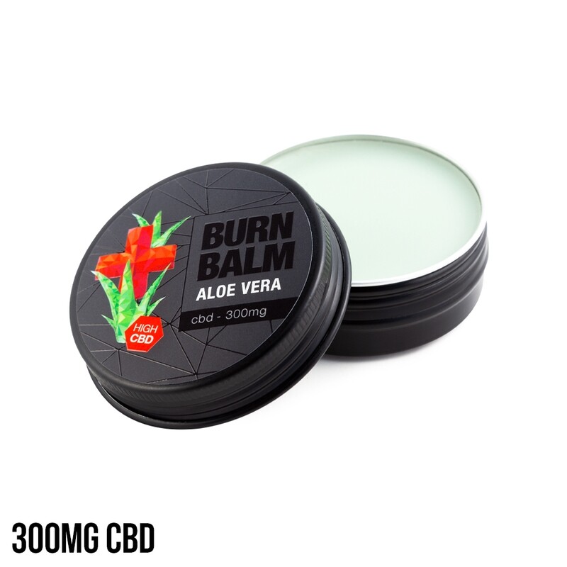 Burn Balm | Aloe Vera + 300mg CBD By Bluubear