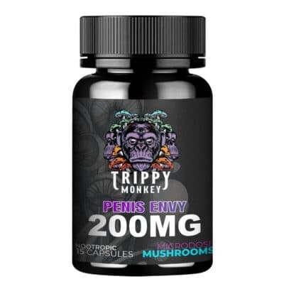 (3000mg Total) Psilocybin Capsules By Trippy Monkey, Type: Penis Envy