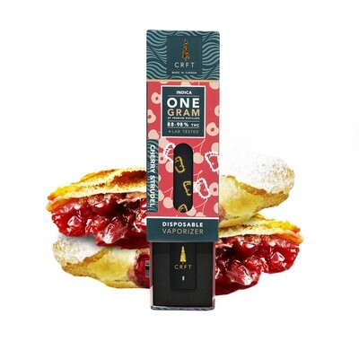 (1g) Cherry Strudel (Indica) Disposable Vape By Crft Cannabis