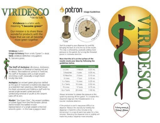 Full Spectrum CBD Hemp Oil (2ml) By Viridesco