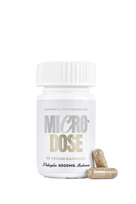 (3000mg) Micro Dose Capsules By Euphoria Psychedelics