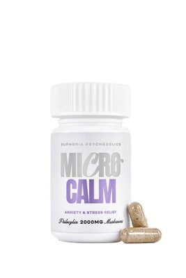 (2000mg) Micro Calm Capsules By Euphoria Psychedelics