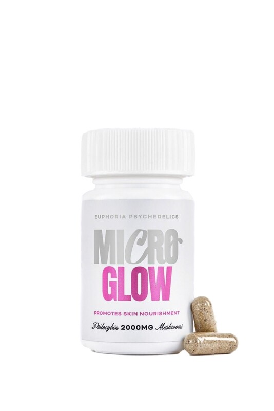 (2000mg) Micro Glow Capsules By Euphoria Psychedelics