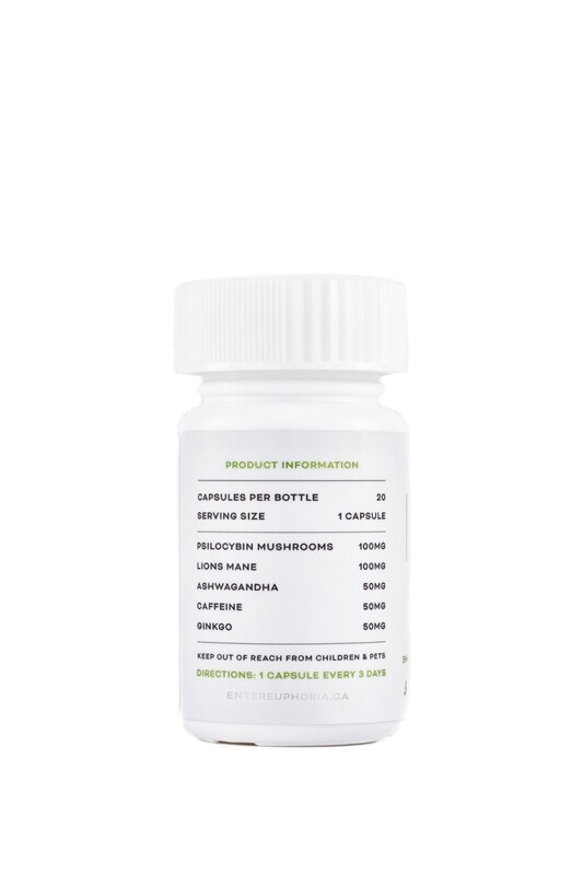 (2000mg) Micro Focus Capsules By Euphoria Psychedelics