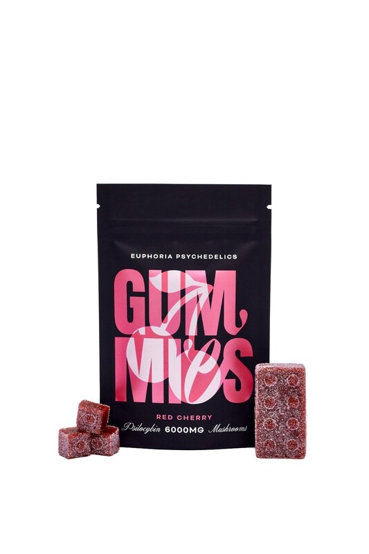 (6000mg) Psilocybin Cherry Gummies By Euphoria Psychedelics