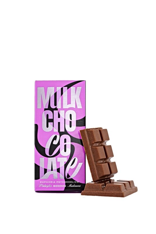 (6000mg) Psilocybin Milk Chocolate By Euphoria Psychedelics