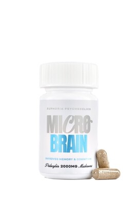 (2000mg) Micro Brain Capsules By Euphoria Psychedelics