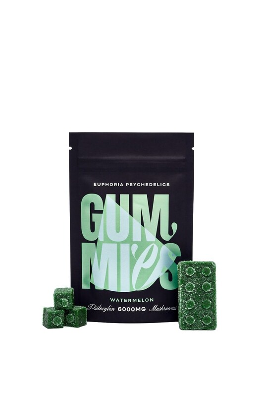 (6000mg) Psilocybin Watermelon Gummies By Euphoria Psychedelics