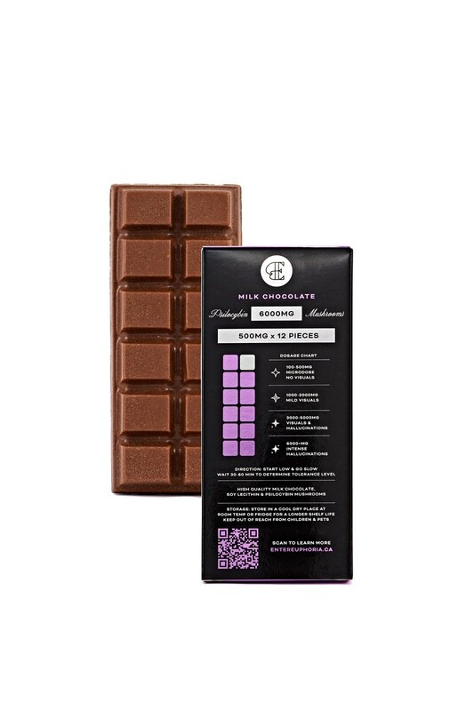 (6000mg) Psilocybin Milk Chocolate By Euphoria Psychedelics