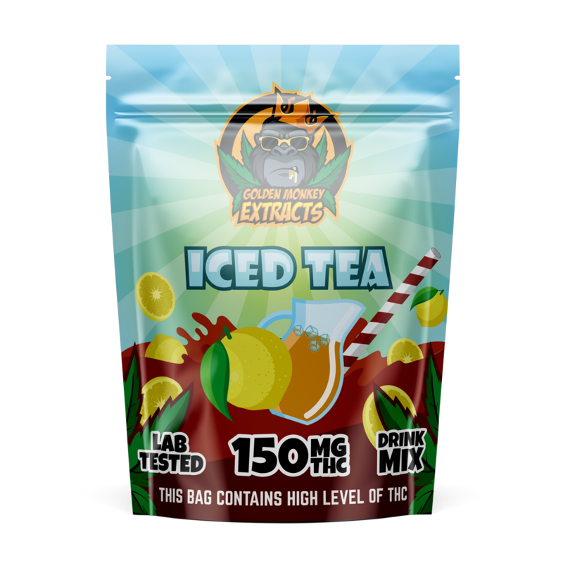 (150mg THC) Iced Tea By Golden Monkey