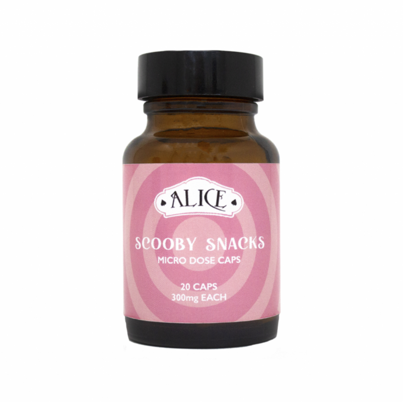 (4000mg) Total Psilocybin Scooby Snacks Capsules By Alice