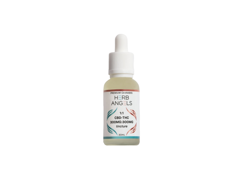 1:1 CBD/THC (300mg: 300mg) Tincture By Herb Angels
