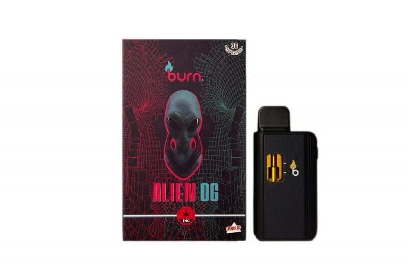 (3g) (Indica) Alien OG Disposable Vape By Burn