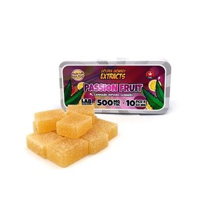(500mg THC) High Dose Gummies By Golden Monkey