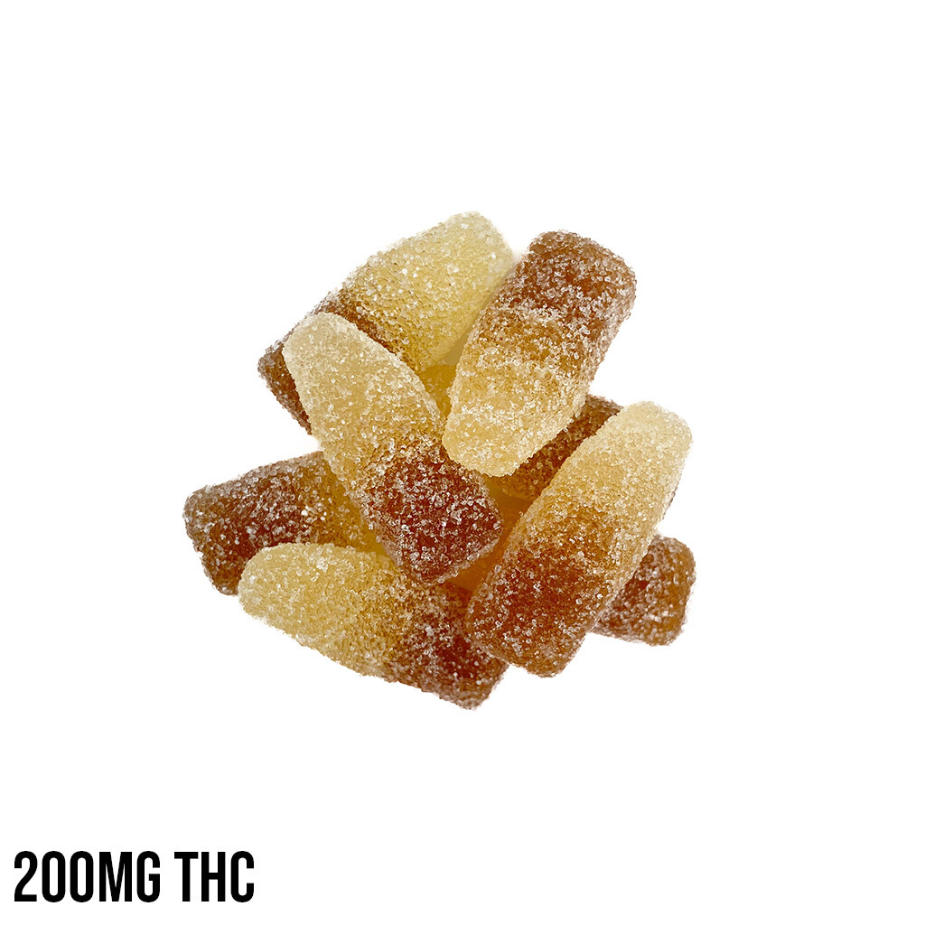 (200mg THC) Gummies By Sweed Factory, Flavour: Cola Bottles