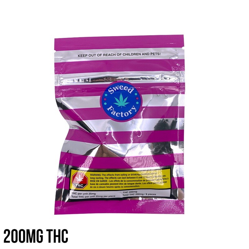 (200mg THC) Gummies By Sweed Factory