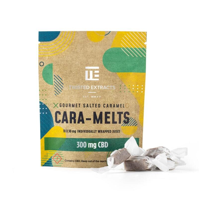300mg (Full Spectrum) CBD Salted Cara-melts By Twisted