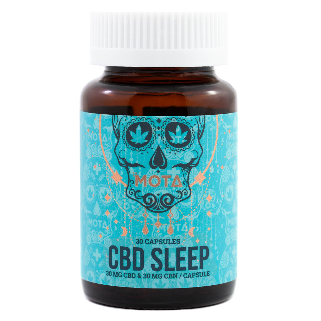 (30mg CBD & 30mg CBN) Sleep Capsules By Mota