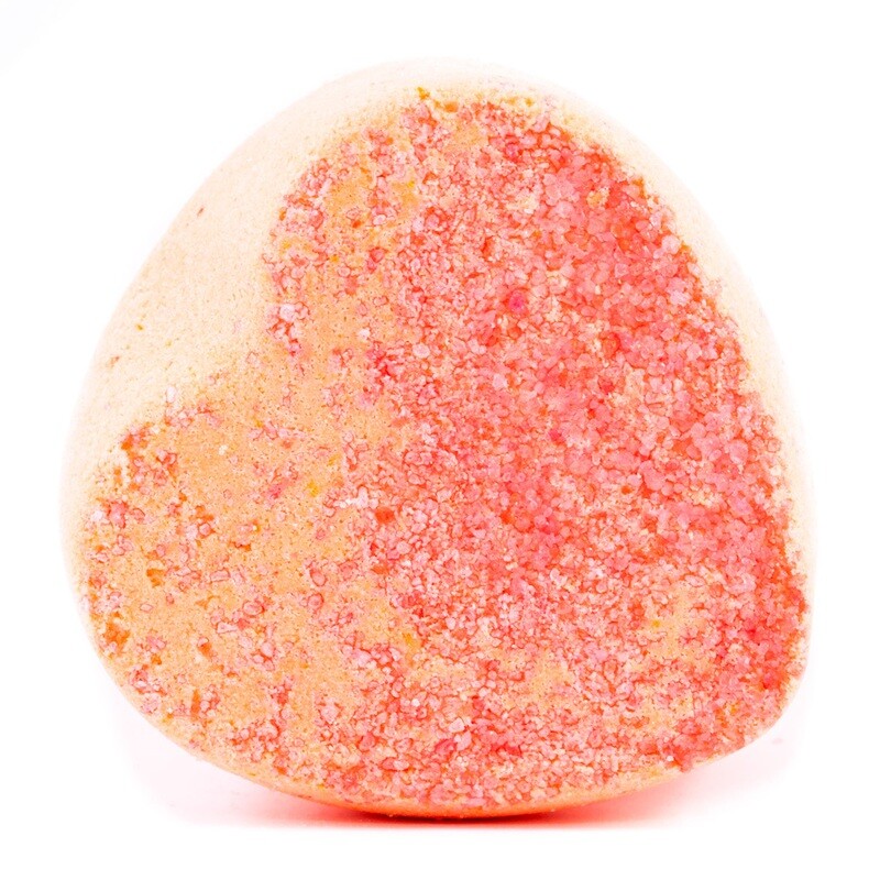 100mg THC 50mg CBD Peachy Queen Bath Bomb By Vida