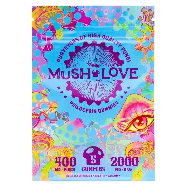 (2000mg Psilocybin) Gummies By Mush Love