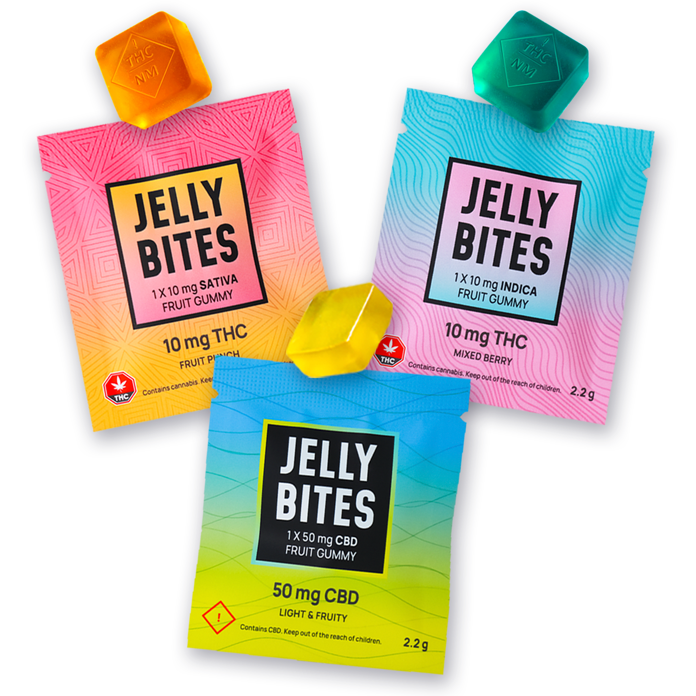 (10mg THC) Sativa Jelly Bite Single (10mg THC) Sativa Jelly Bite Single