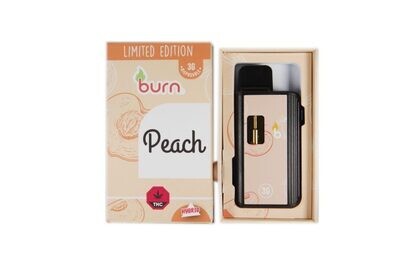 (3g) (Hybrid) Peach Disposable Vape By Burn