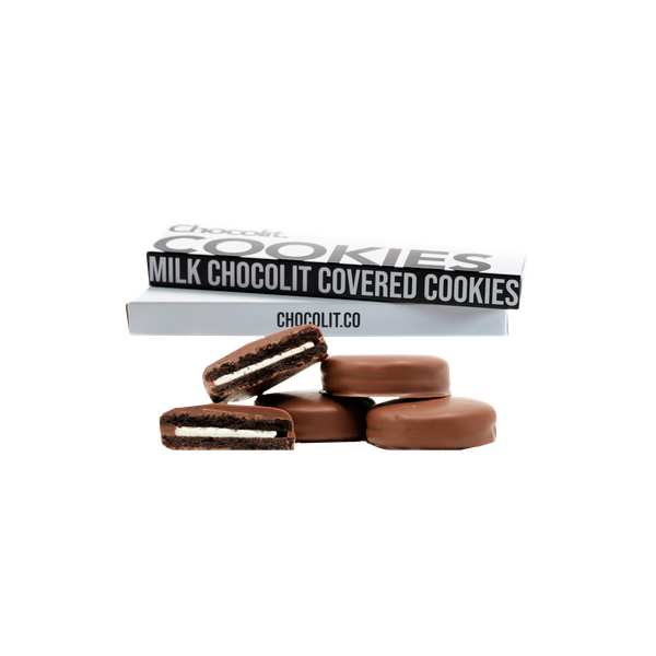 (200mg THC) Milk Chocolate Cookies By Chocolit