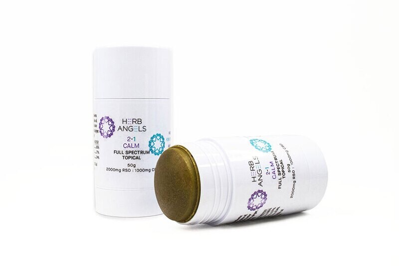 3000mg 2:1 THC Plus:CBD CALM Roll-on Topical By Herb Angels