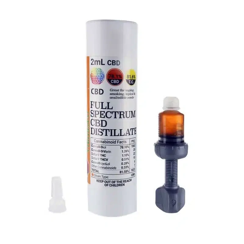 Full Spectrum CBD Distillate (2ml) By Viridesco