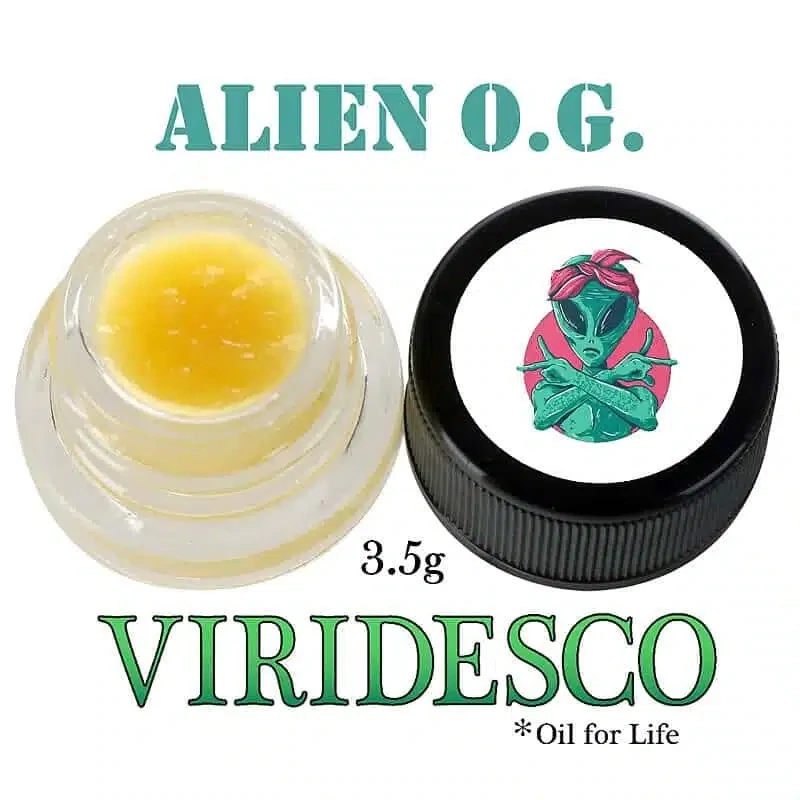 VVV Alien OG Live Resin by Viridesco