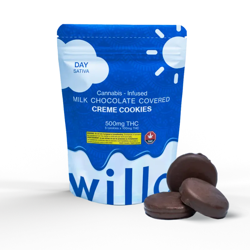 (500mg THC) Milk Chocolate Sativa Oreos By Willo (500mg THC) Milk Chocolate Sativa Oreos By Willo