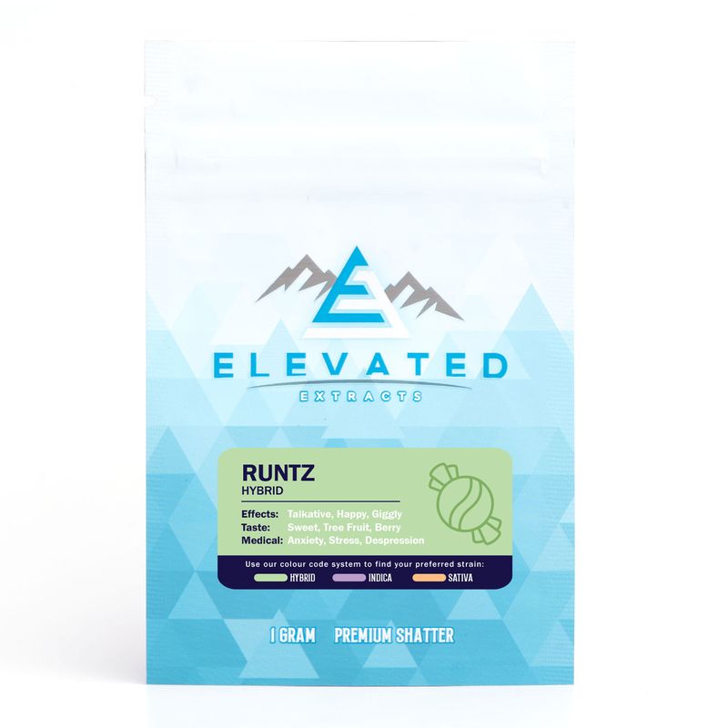 (Hybrid) Runtz Shatter By Elevated Extracts
