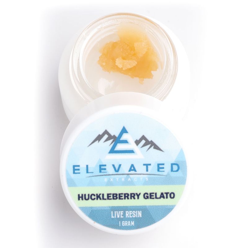 (Hybrid) HuckleBerry Gelato Live Resin By Elevated Extracts