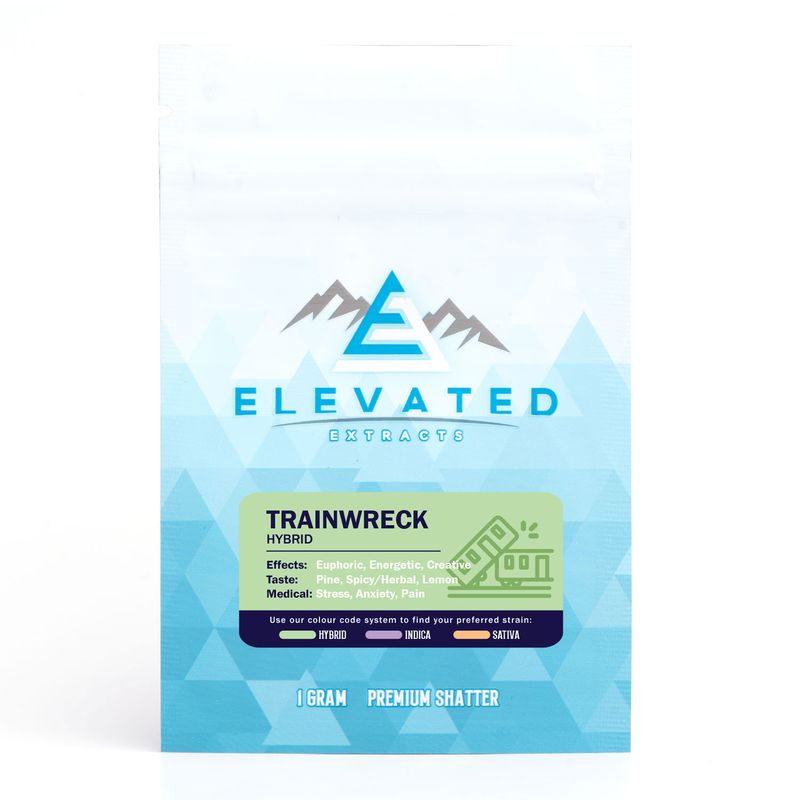 (Hybrid) Trainwreck Shatter By Elevated Extracts
