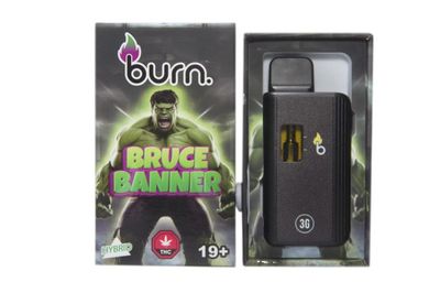 (3g) (Hybrid) Bruce Banner Disposable Vape By Burn