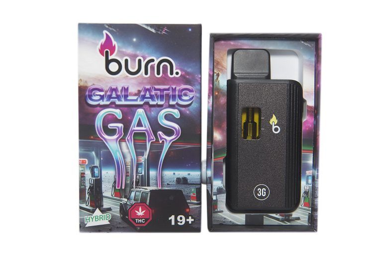 (3g) (Hybrid) Galactic Gas Disposable Vape By Burn