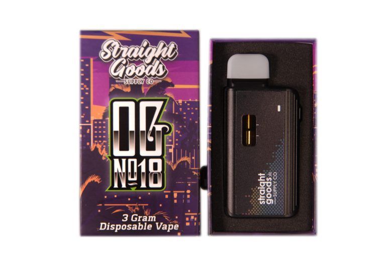 (3 Grams) OG No 18 Vape By Straight Goods (3 Grams) OG No 18 Vape By Straight Goods