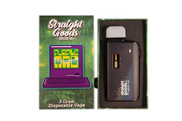 (3 Grams) Purple Mac Vape By Straight Goods