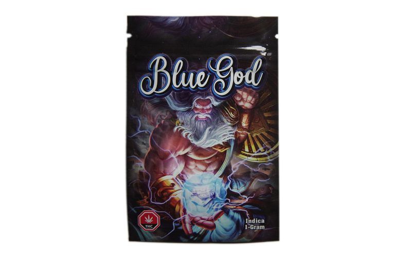 1 Gram (Indica) Blue God Shatter By Burn
