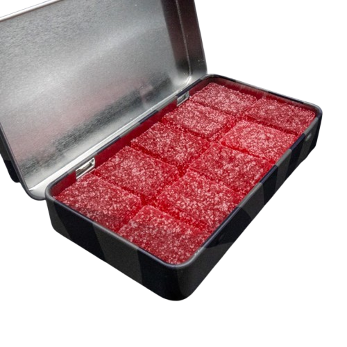 (500mg x 10) Raspberry Psilocybin Jellies By Trippy Monkey