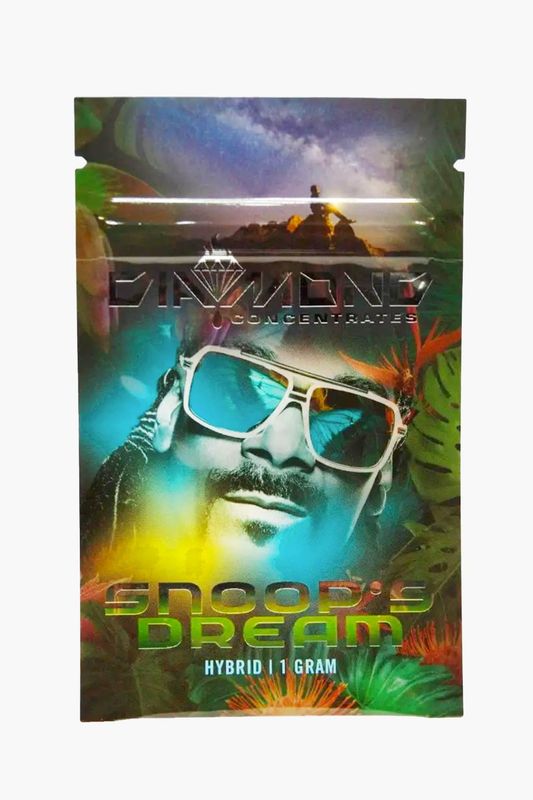 1 Gram Snoops Dream (Hybrid) Shatter By Diamond Concentrates