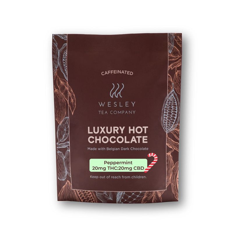(20mg CBD/ 20mg THC) Peppermint Hot Chocolate By Wesley Tea