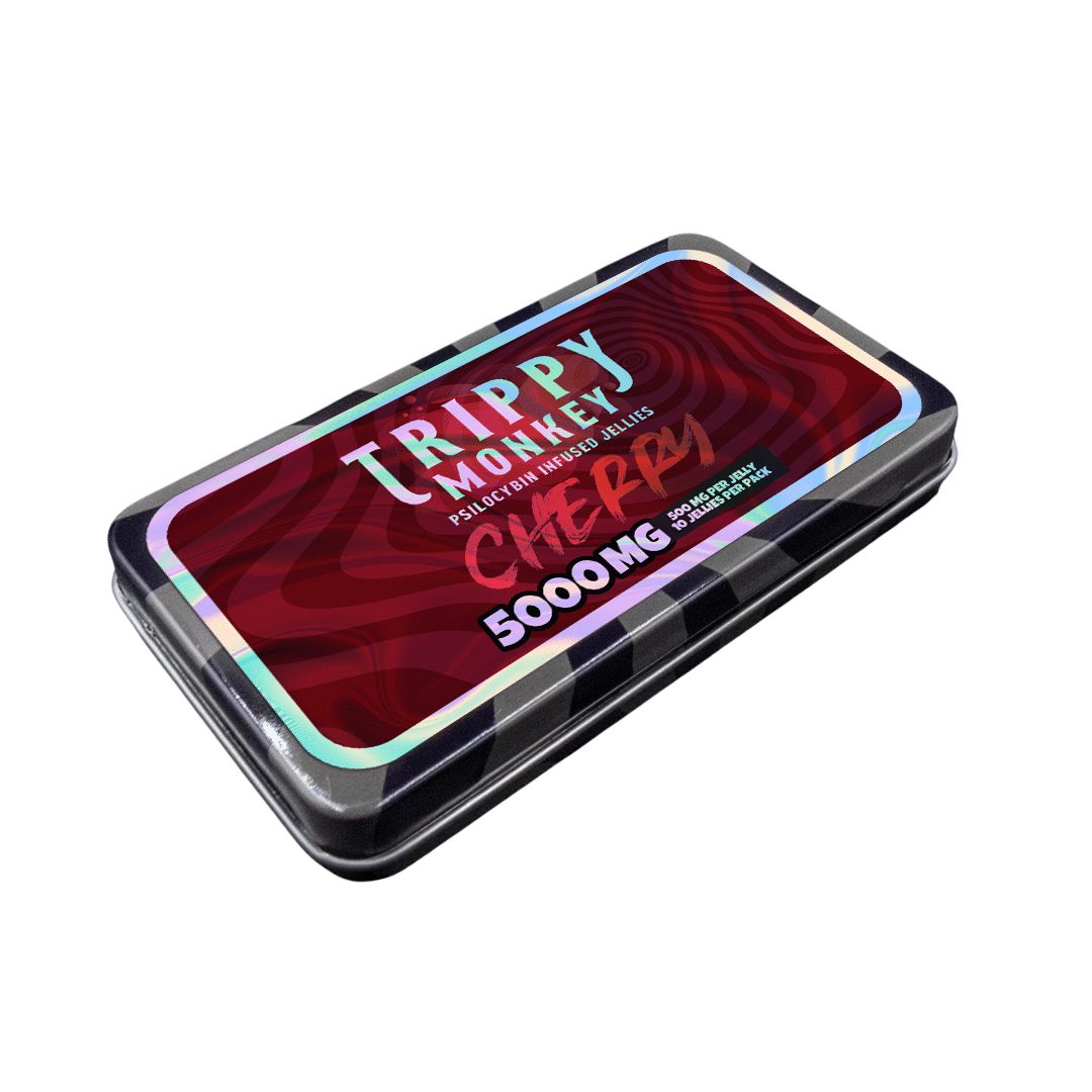 (500mg x 10) Cherry Psilocybin Jellies By Trippy Monkey (500mg x 10) Cherry Psilocybin Jellies By Trippy Monkey