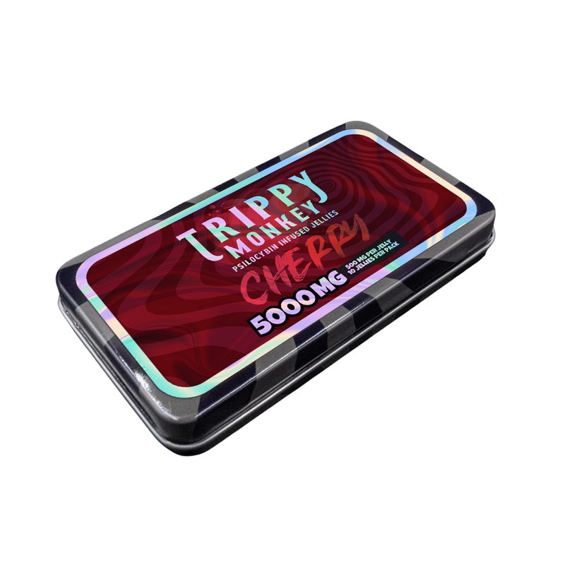 (500mg x 10) Cherry Psilocybin Jellies By Trippy Monkey